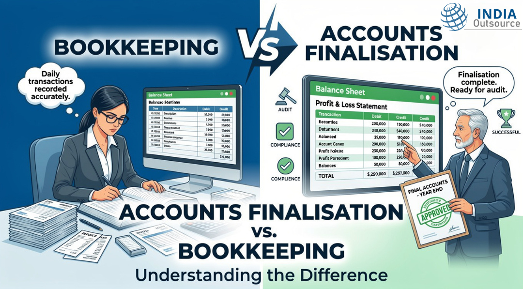 Accounts Finalisation vs Bookkeeping